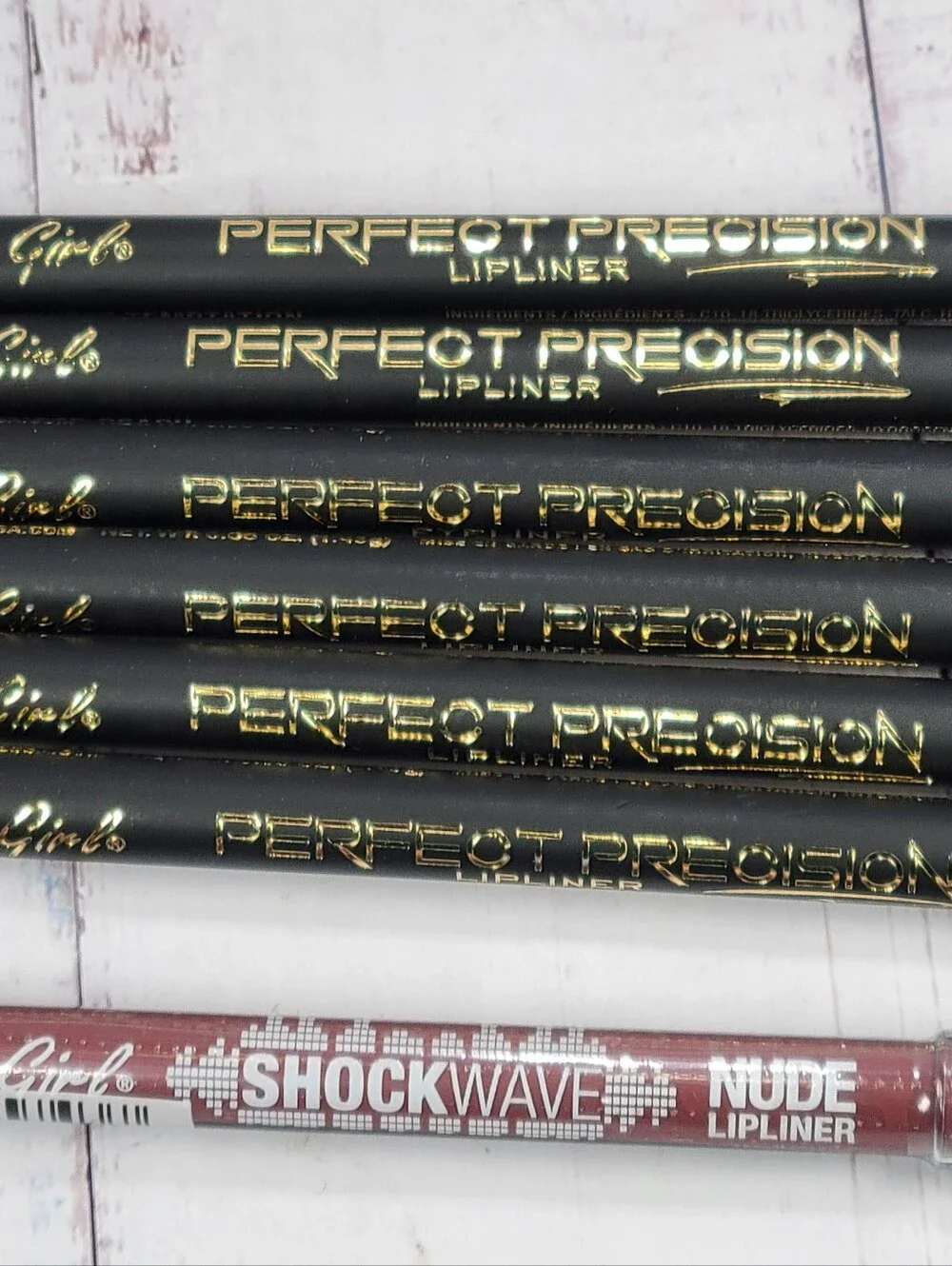 L.A. Girl Perfect Precision & Shockwave Lip Liner Bundle